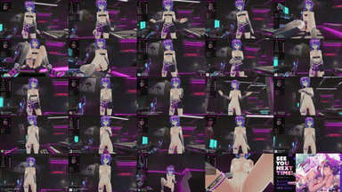A composite image showing several frames from the source video