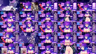A composite image showing several frames from the source video