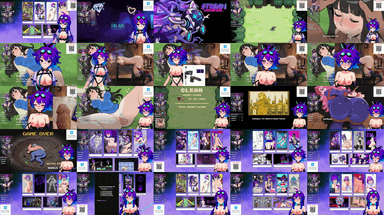 A composite image showing several frames from the source video