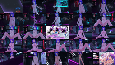 A composite image showing several frames from the source video